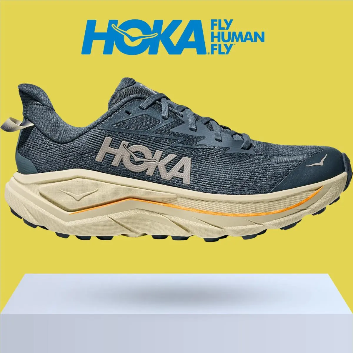 Hoka shoes - Hoka One One Challenger 8 - Black/Outer Orbit 24