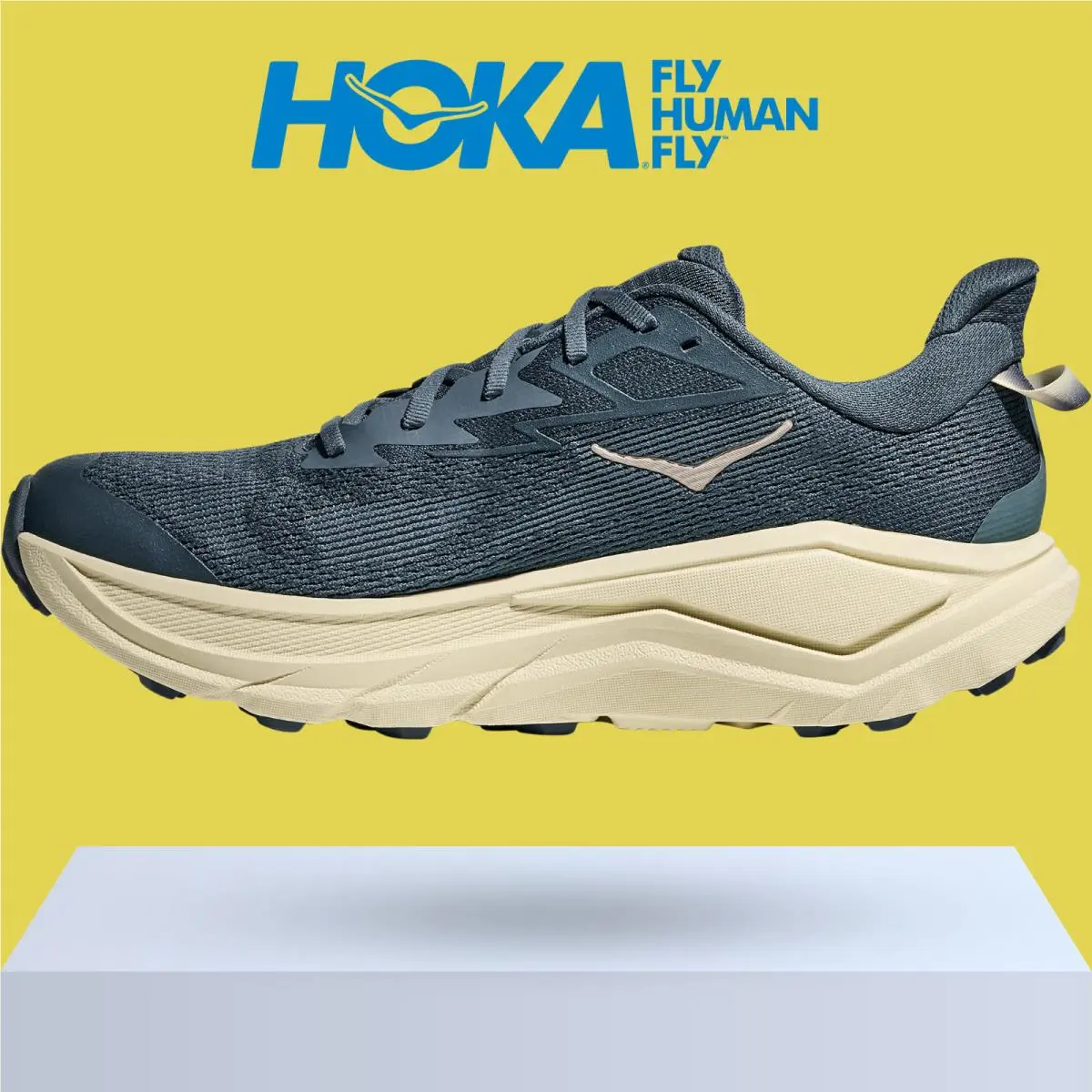 Hoka shoes - Hoka One One Challenger 8 - Black/Outer Orbit 25
