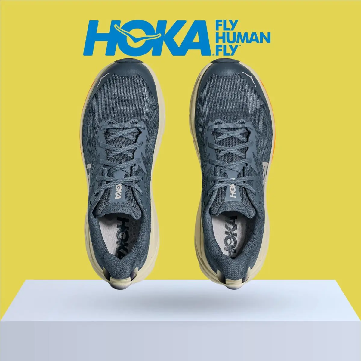 Hoka shoes - Hoka One One Challenger 8 - Black/Outer Orbit 27