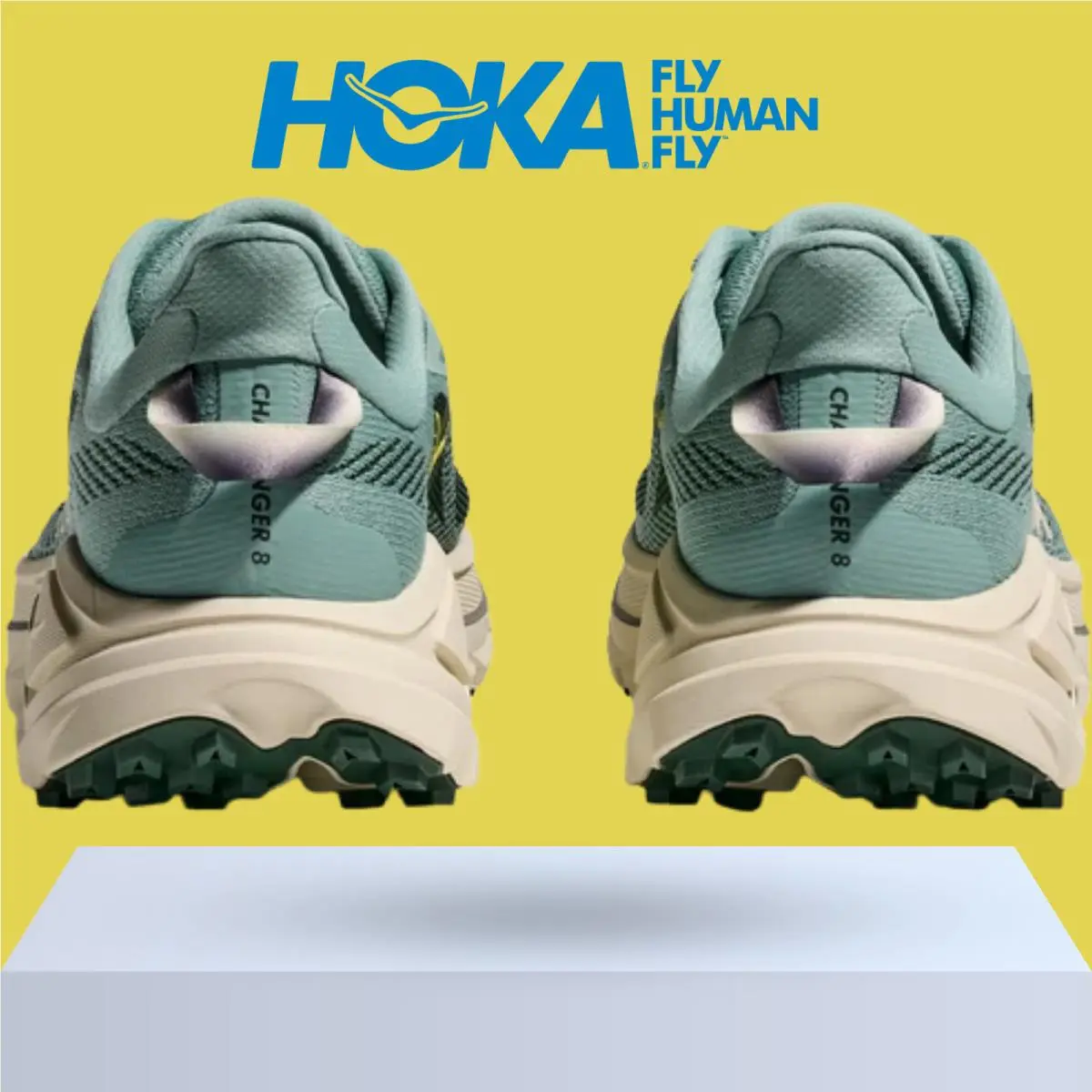 Hoka shoes - Hoka One One Challenger 8 - Black/Outer Orbit 46