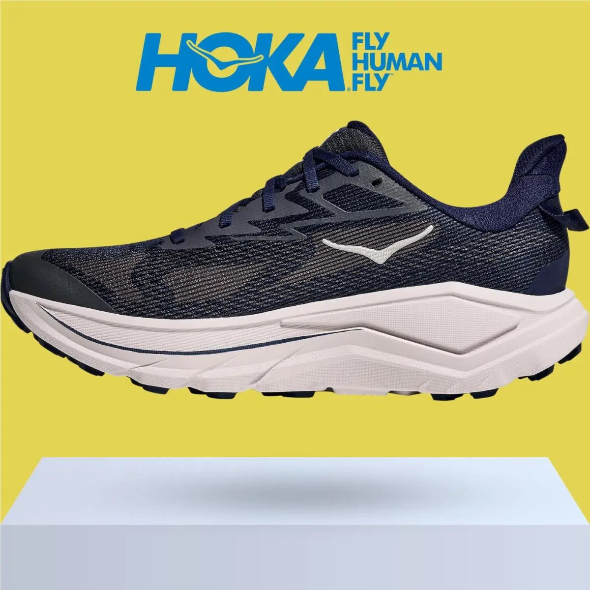 Hoka shoes - Hoka One One Challenger 8 - Black/Outer Orbit 15