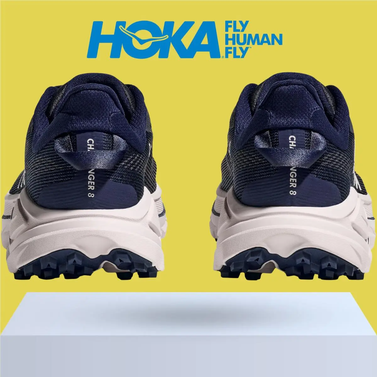 Hoka shoes - Hoka One One Challenger 8 - Black/Outer Orbit 16