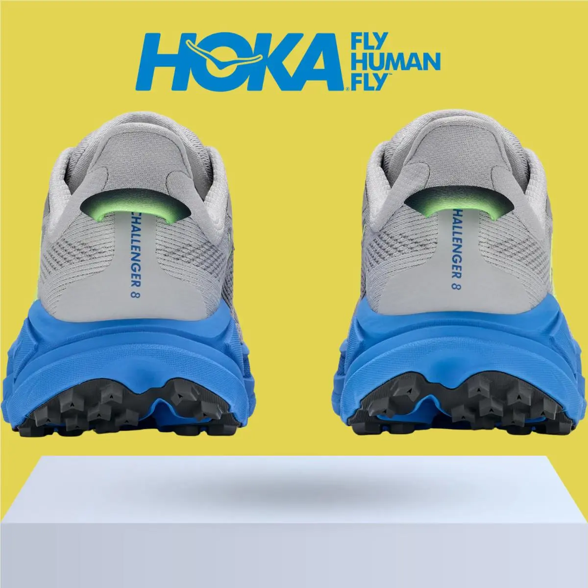 Hoka shoes - Hoka One One Challenger 8 - Black/Outer Orbit 21