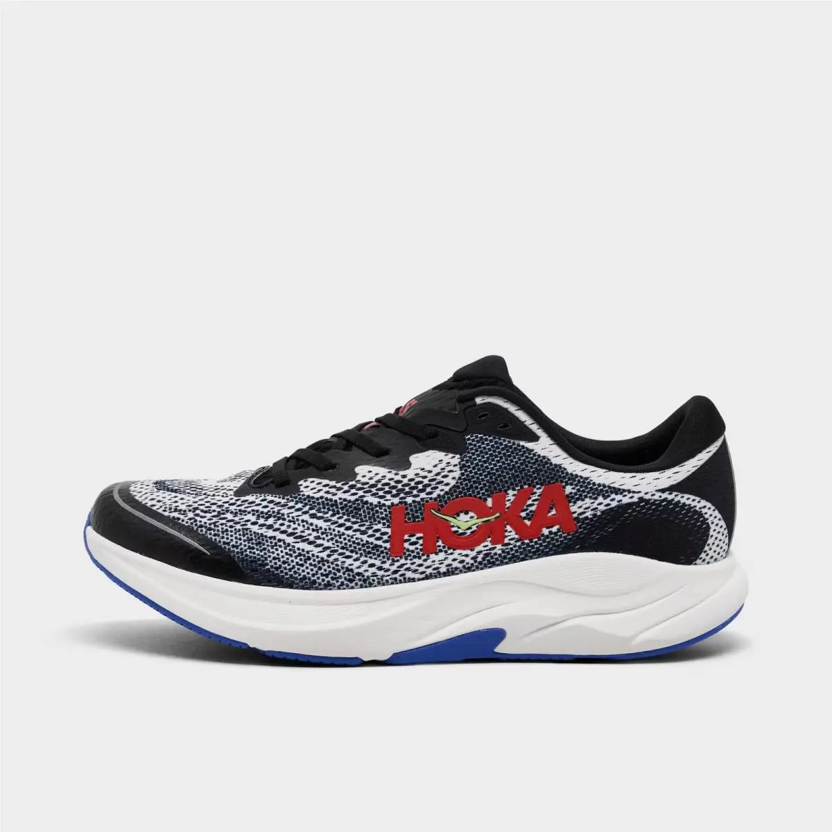 Big Kids` Hoka Rincon 4 Running Shoes Black/cobalt Blue 1168874 001