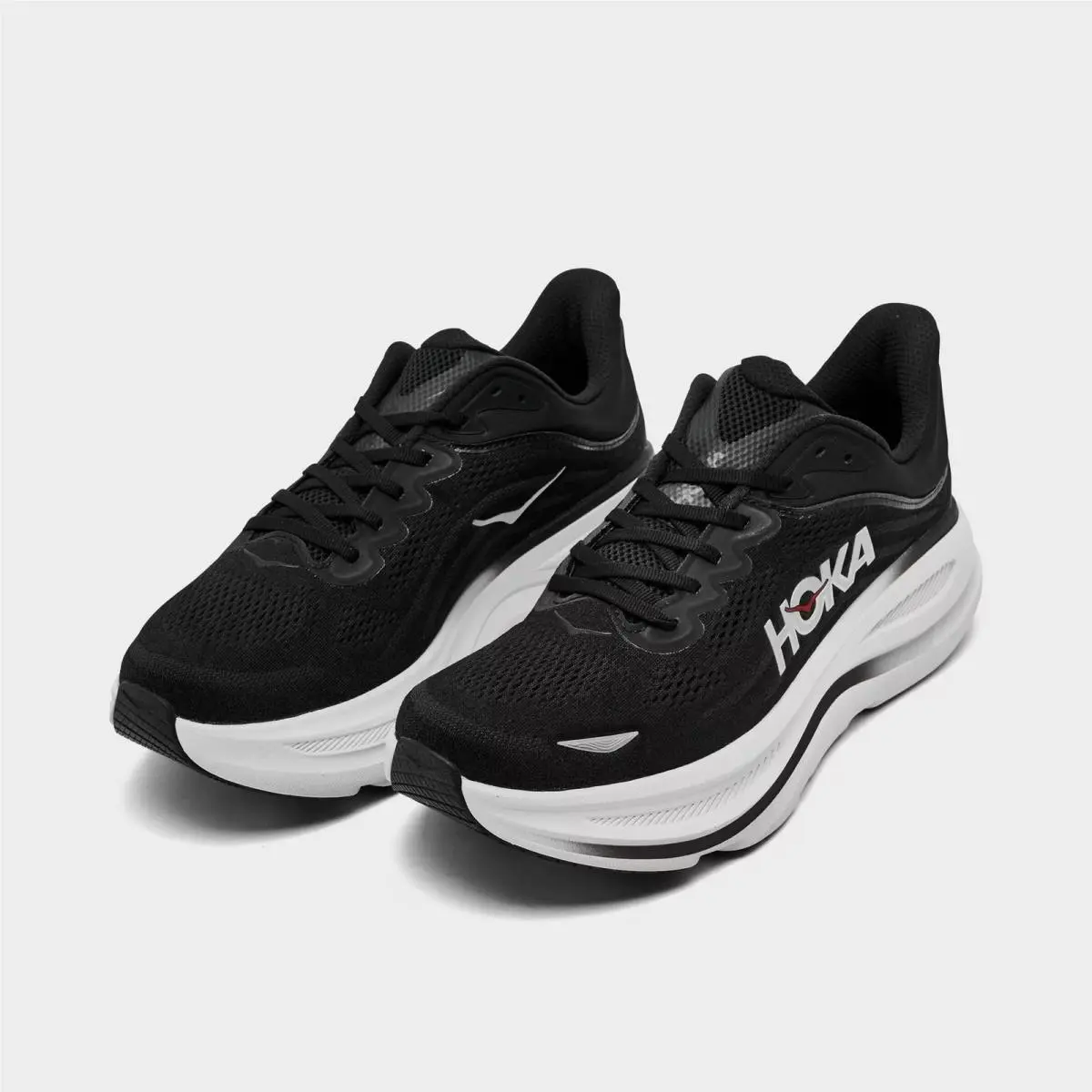 Hoka shoes - 1162011 960 - Black/Vermillion 5