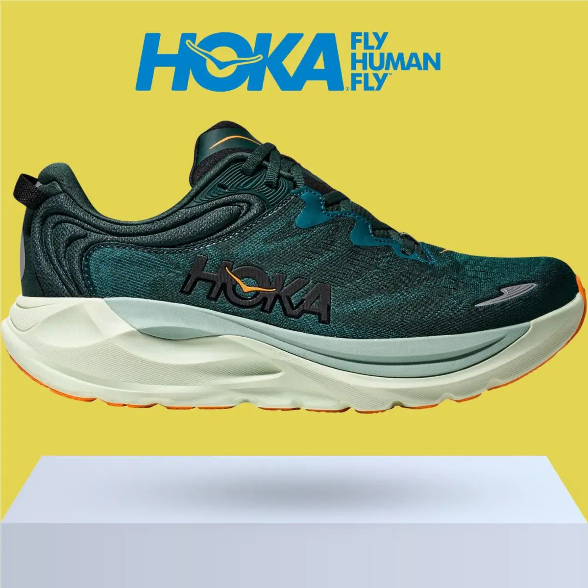 Hoka shoes - Hoka One One Gaviota 6 - Baby Kale/Nettle Leaf 34