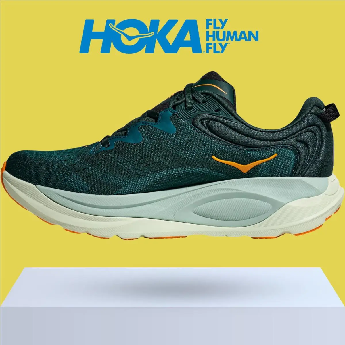 Hoka shoes - Hoka One One Gaviota 6 - Baby Kale/Nettle Leaf 35