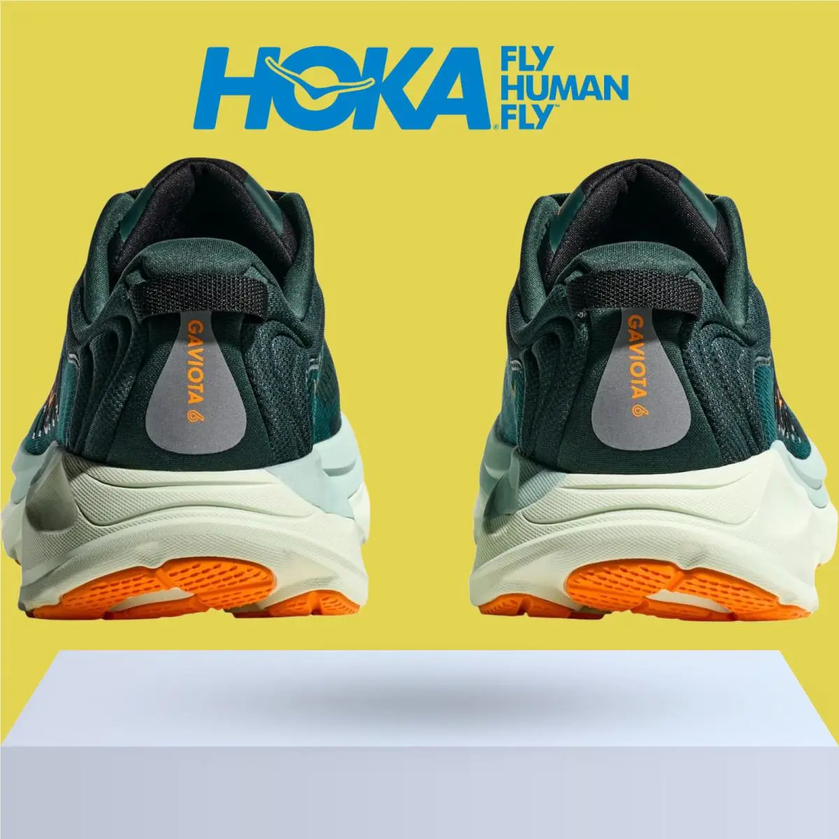 Hoka shoes - Hoka One One Gaviota 6 - Baby Kale/Nettle Leaf 36