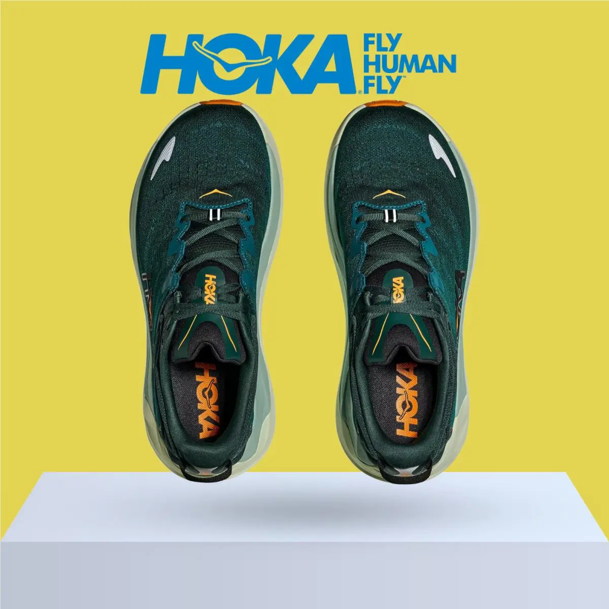 Hoka shoes - Hoka One One Gaviota 6 - Baby Kale/Nettle Leaf 37