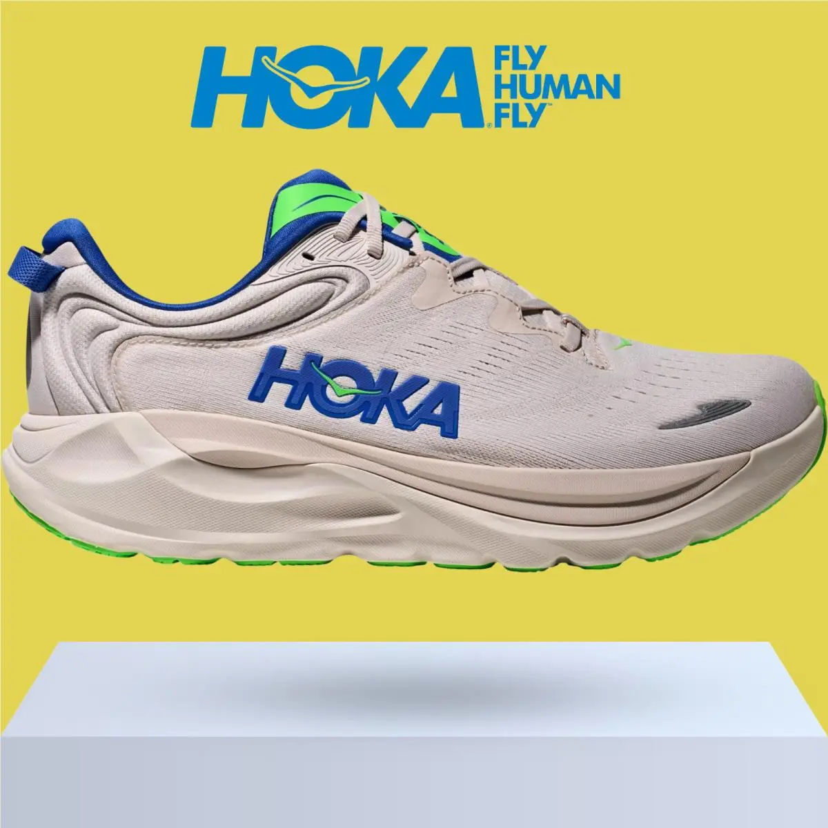 Hoka shoes - Hoka One One Gaviota 6 - Baby Kale/Nettle Leaf 44