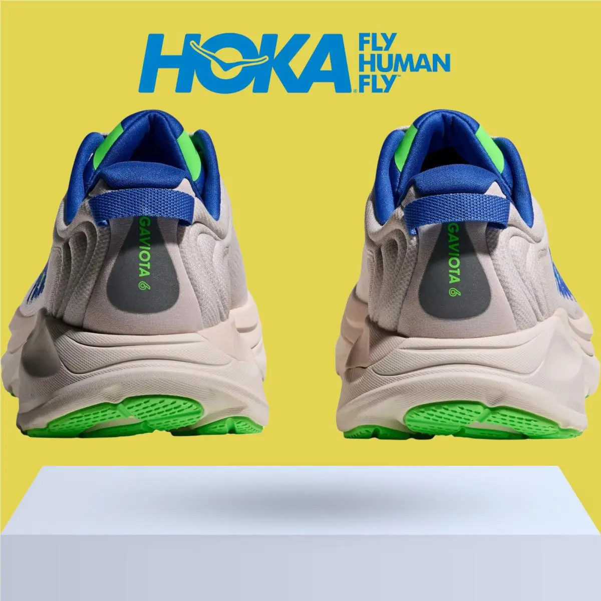 Hoka shoes - Hoka One One Gaviota 6 - Baby Kale/Nettle Leaf 46