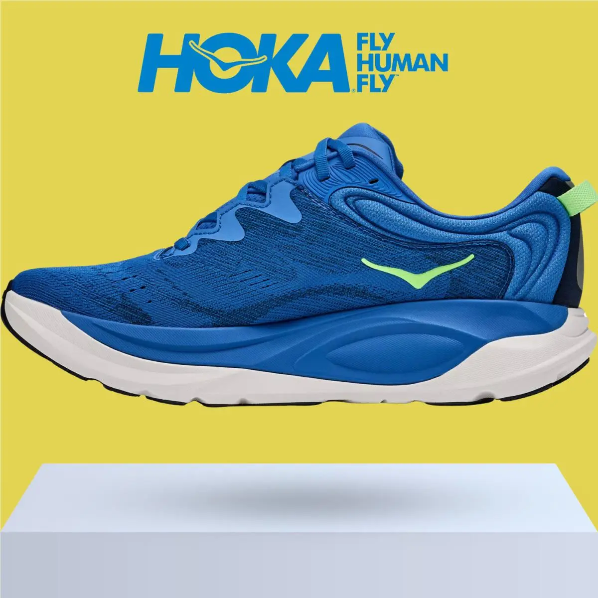 Hoka shoes - Hoka One One Gaviota 6 - Baby Kale/Nettle Leaf 30