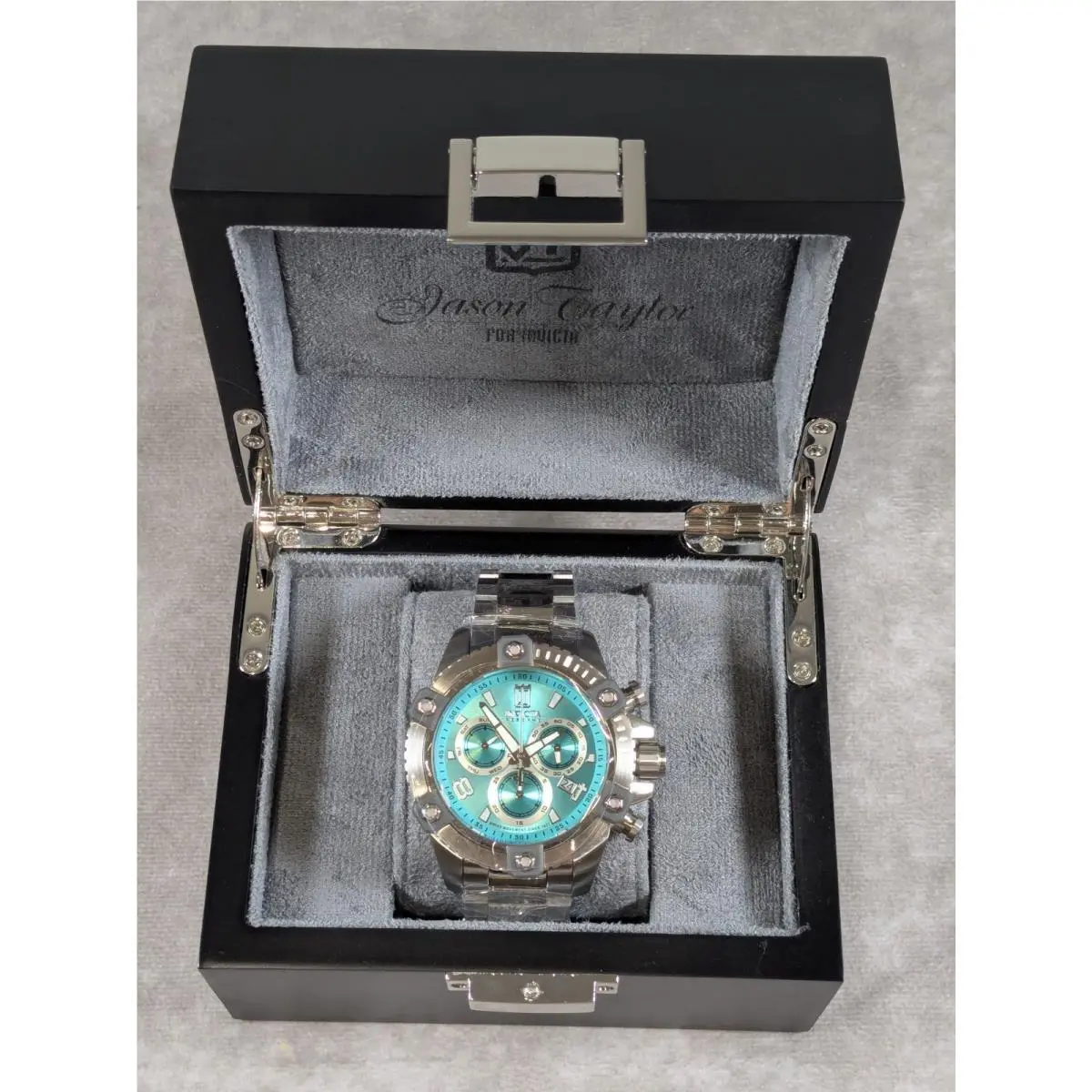 Jason Taylor 51272 Limited Edition 02/99 50mm Swiss Quartz Watch by Invicta