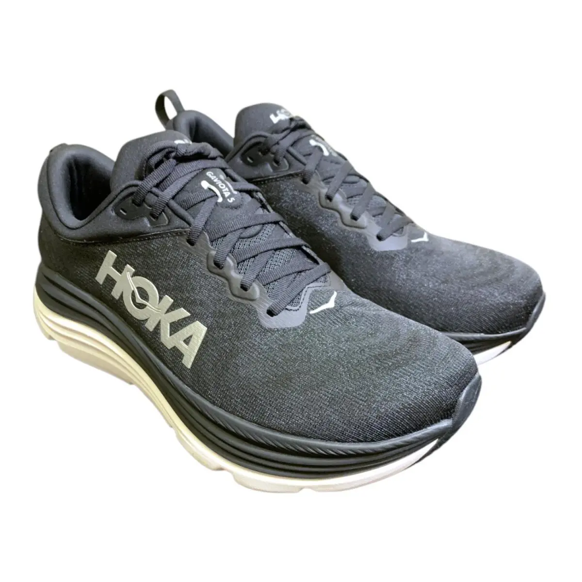 Hoka shoes - HOKA One One Gaviota 5 - Black/White 6