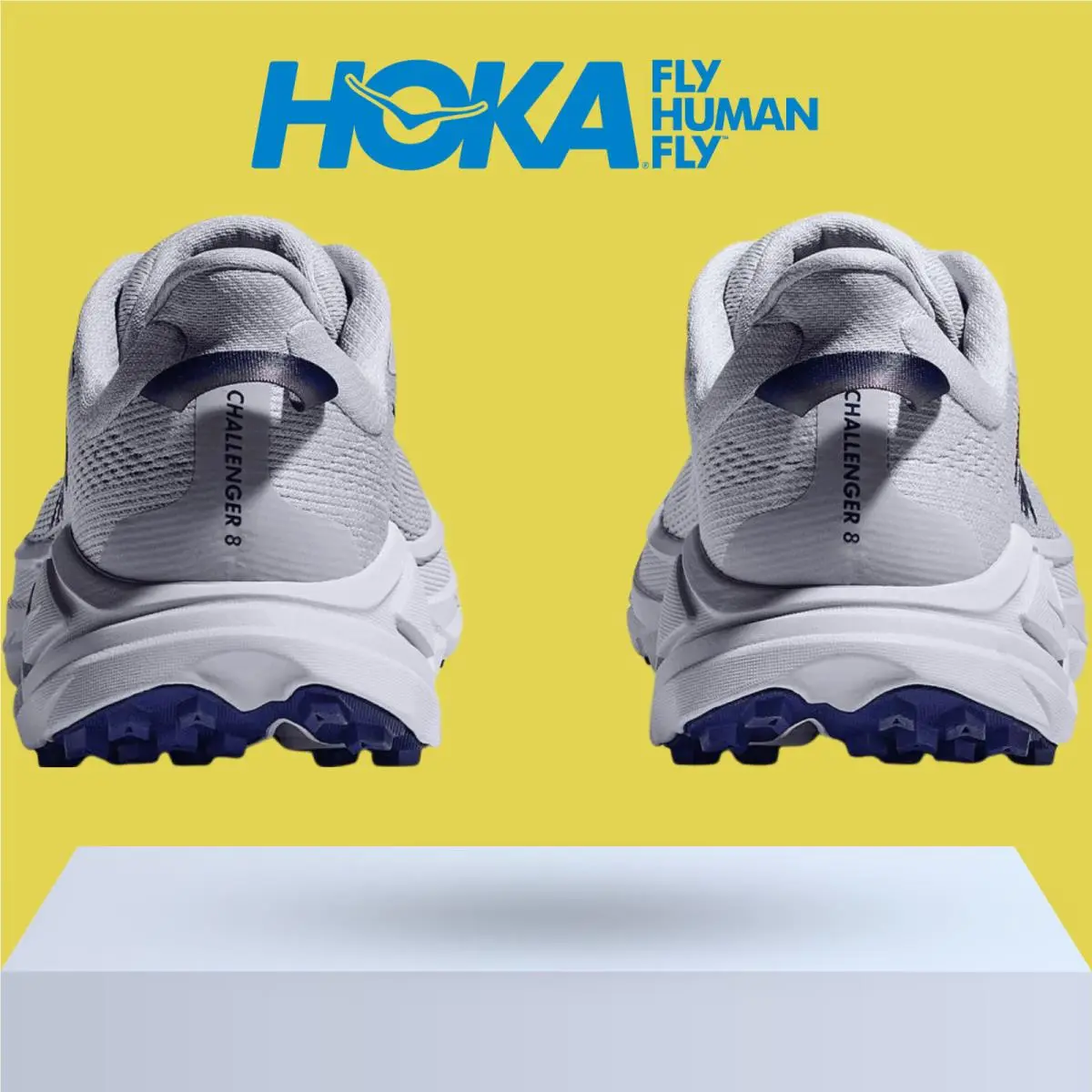 Hoka shoes - Hoka One One Challenger 8 - Ambient Blue/Blueberry 6