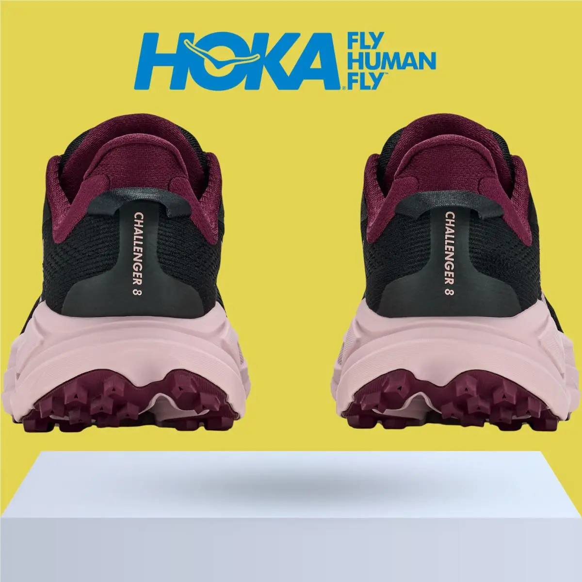Hoka shoes - Hoka One One Challenger 8 - Ambient Blue/Blueberry 21