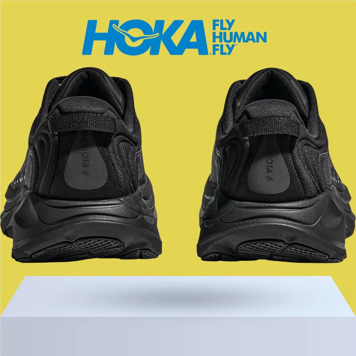 Hoka shoes - Hoka One One Gaviota 6 - Birch/Yellow Gold 46