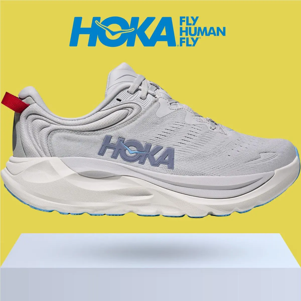 Hoka shoes - Hoka One One Gaviota 6 - Birch/Yellow Gold 34