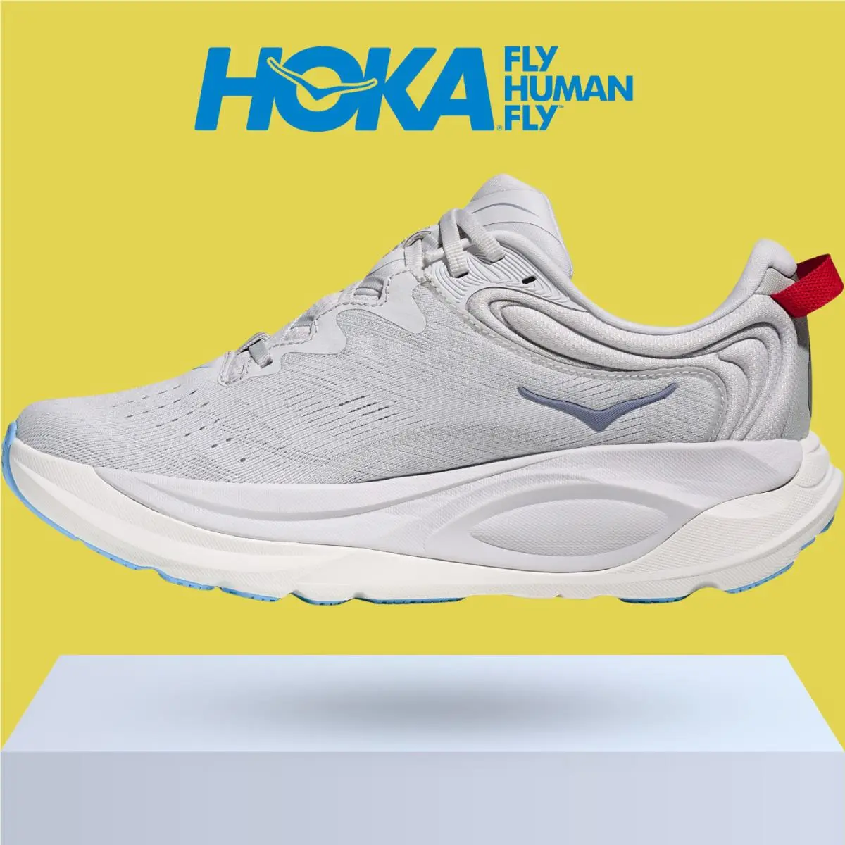 Hoka shoes - Hoka One One Gaviota 6 - Birch/Yellow Gold 35