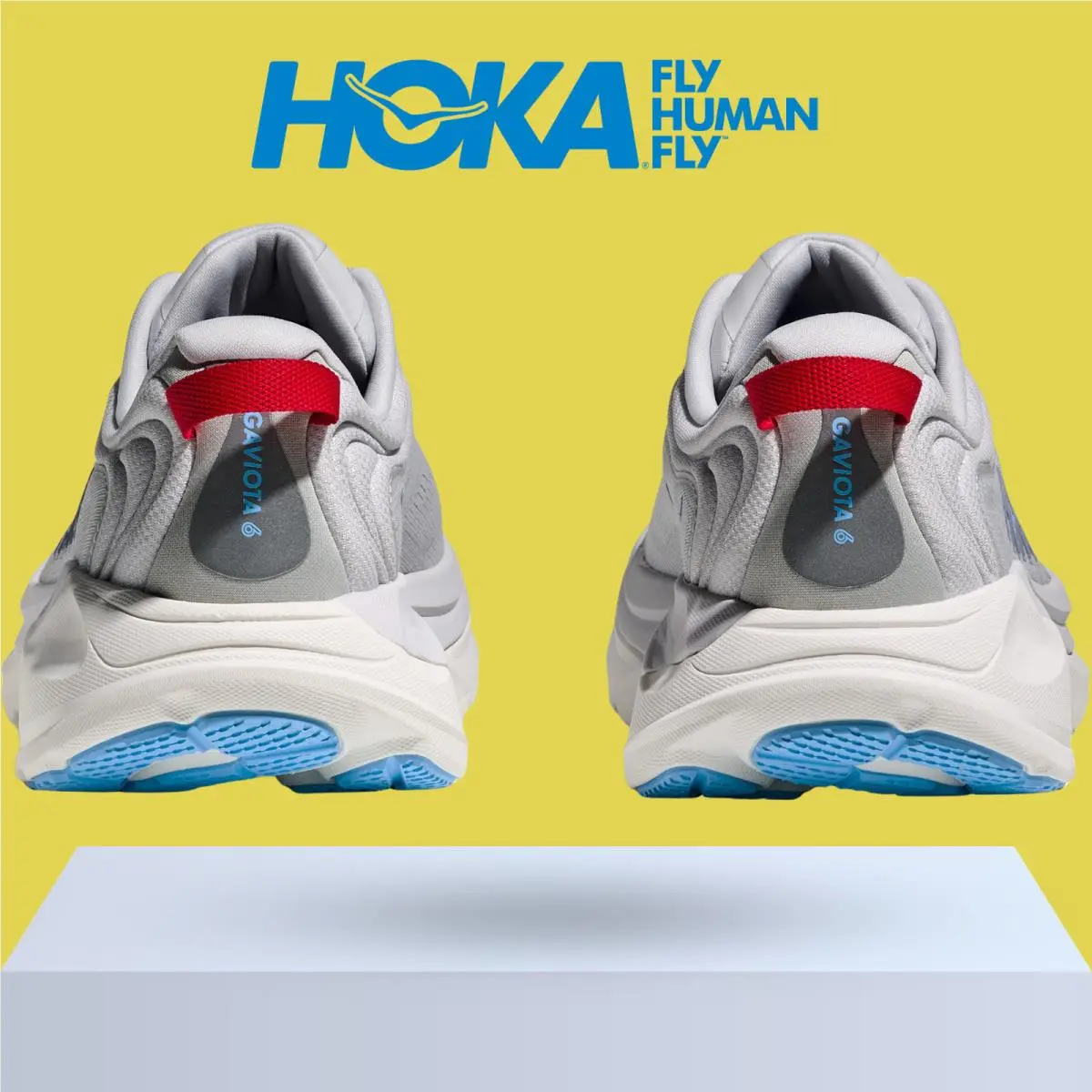 Hoka shoes - Hoka One One Gaviota 6 - Birch/Yellow Gold 36