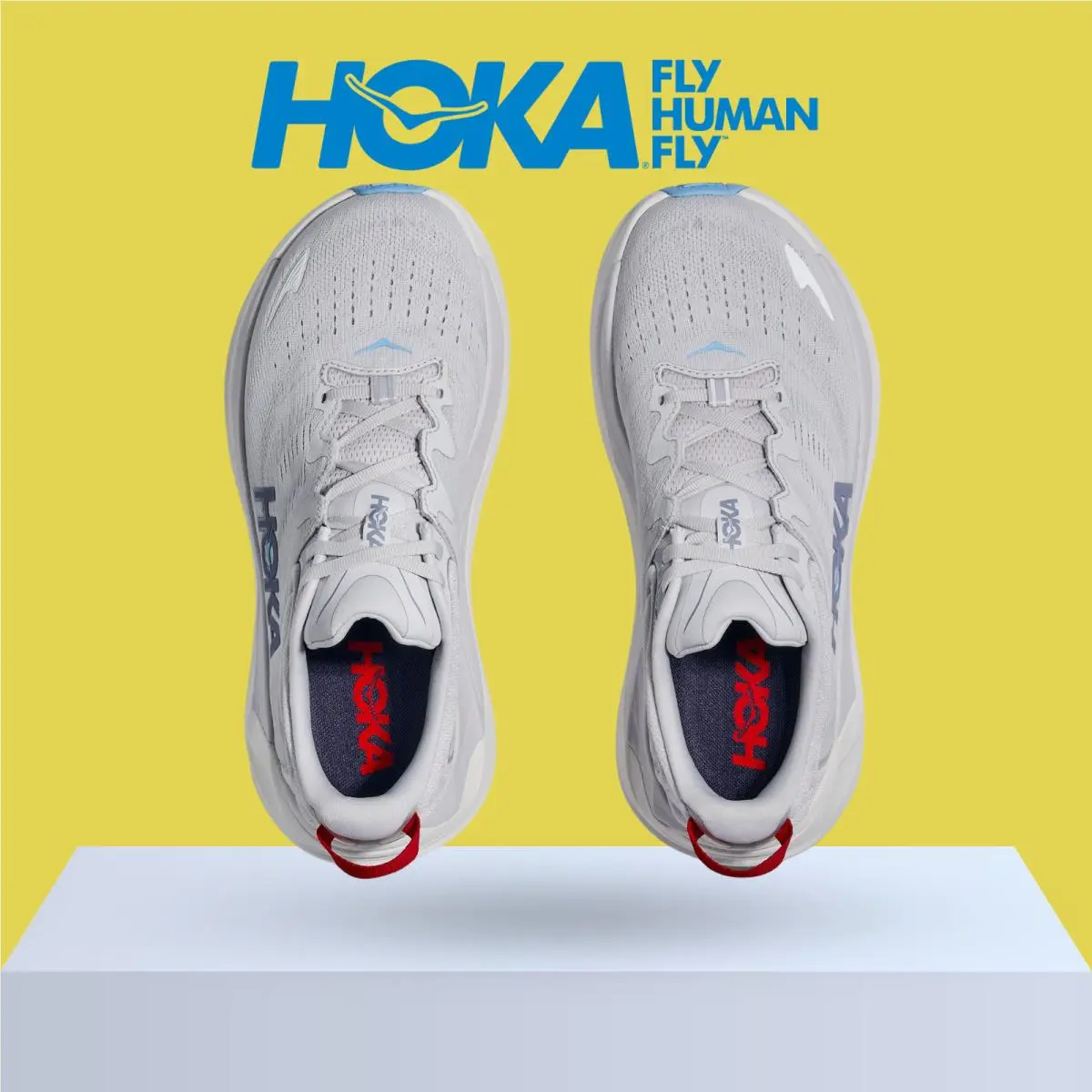 Hoka shoes - Hoka One One Gaviota 6 - Birch/Yellow Gold 37