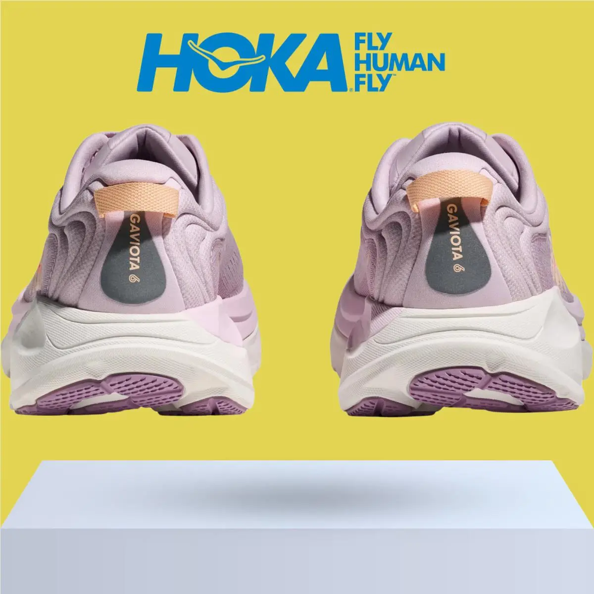 Hoka shoes - Hoka One One Gaviota 6 - Birch/Yellow Gold 16