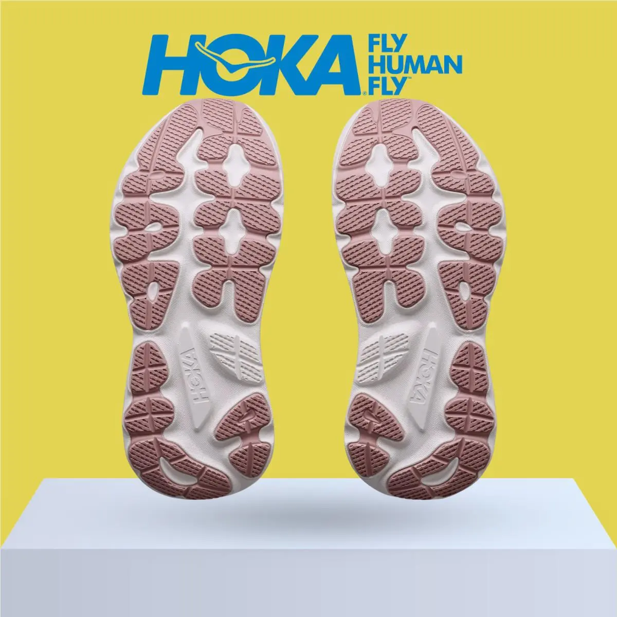 Hoka shoes - Hoka One One Gaviota 6 - Birch/Yellow Gold 23