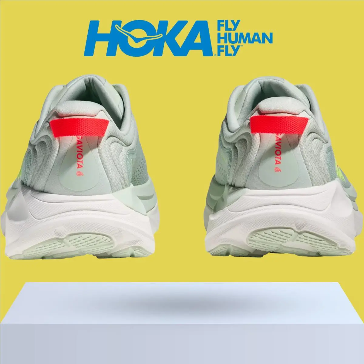 Hoka shoes - Hoka One One Gaviota 6 - Birch/Yellow Gold 26