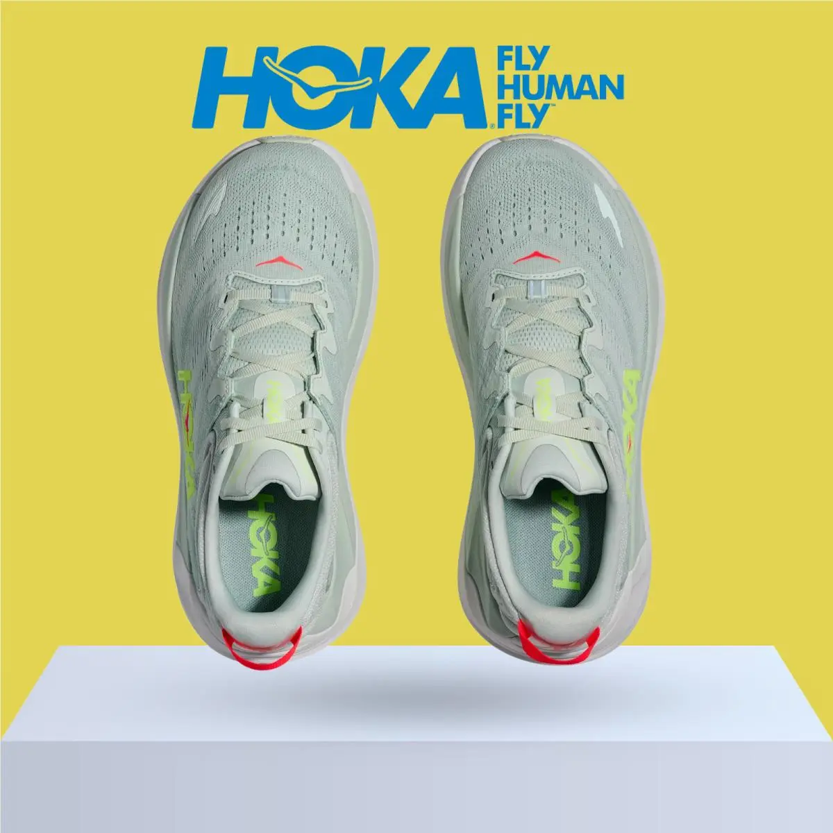 Hoka shoes - Hoka One One Gaviota 6 - Birch/Yellow Gold 27
