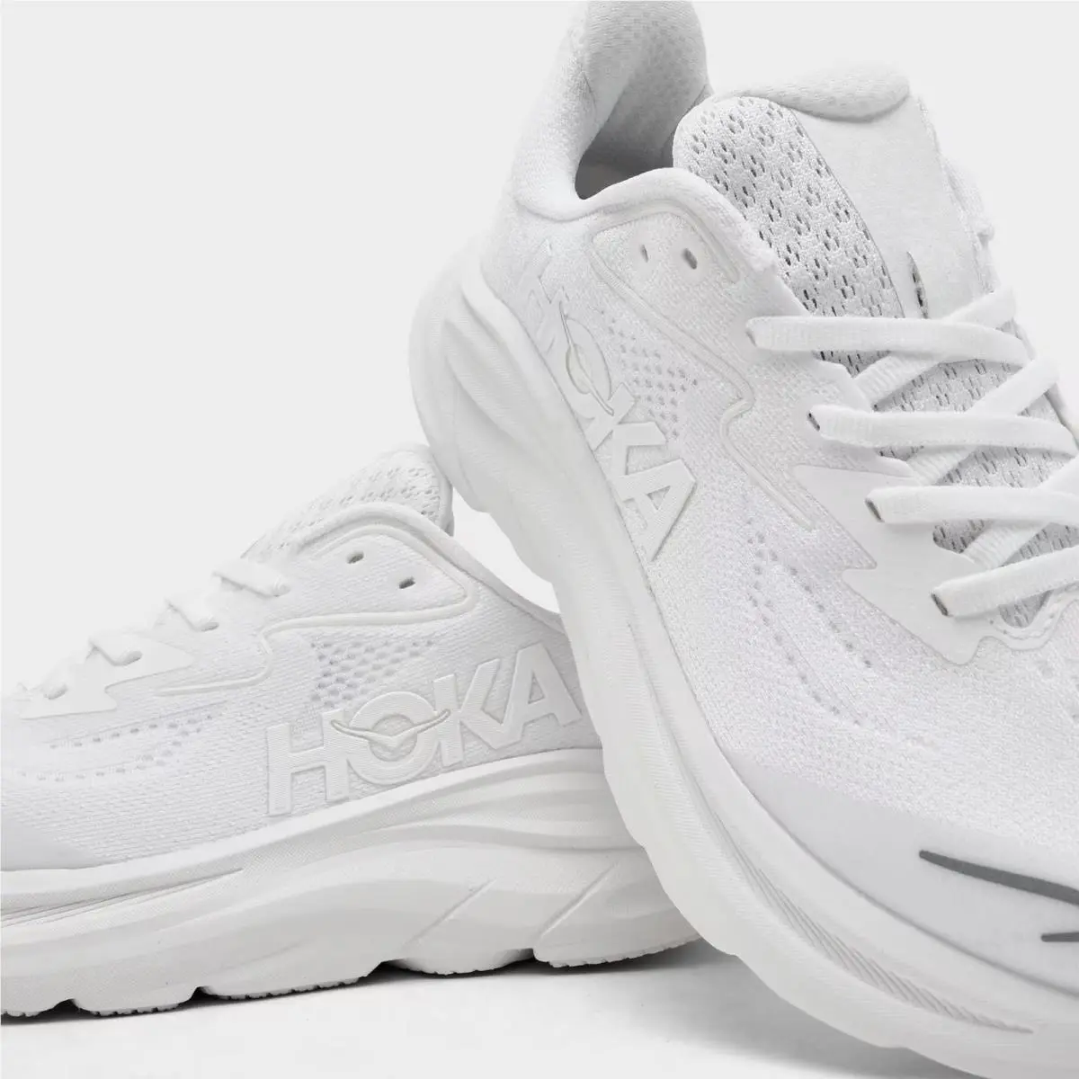 Hoka shoes - 1168860 100 - White/White 4