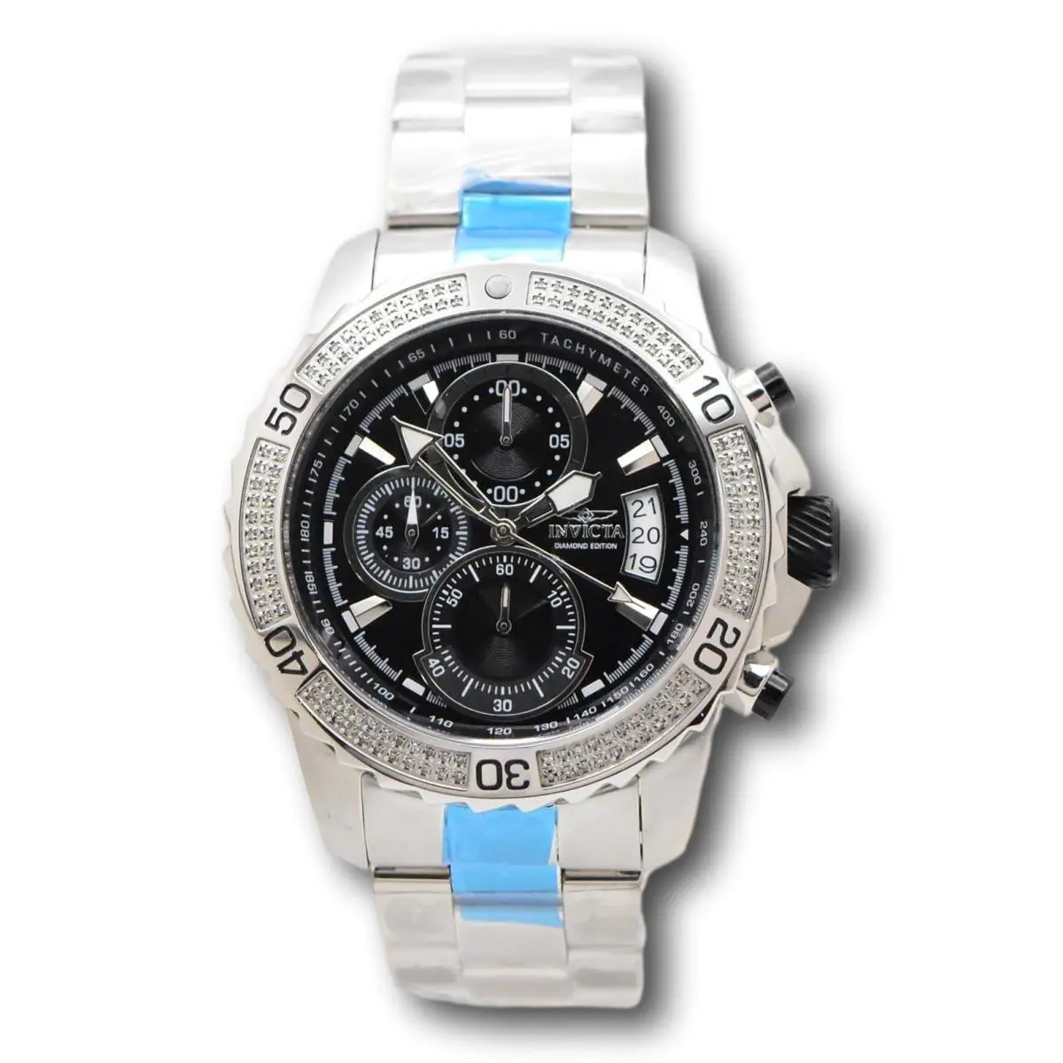 Pro Diver 45mm Diamond Chronograph 132 Diamonds .55 CT 37996 by Invicta