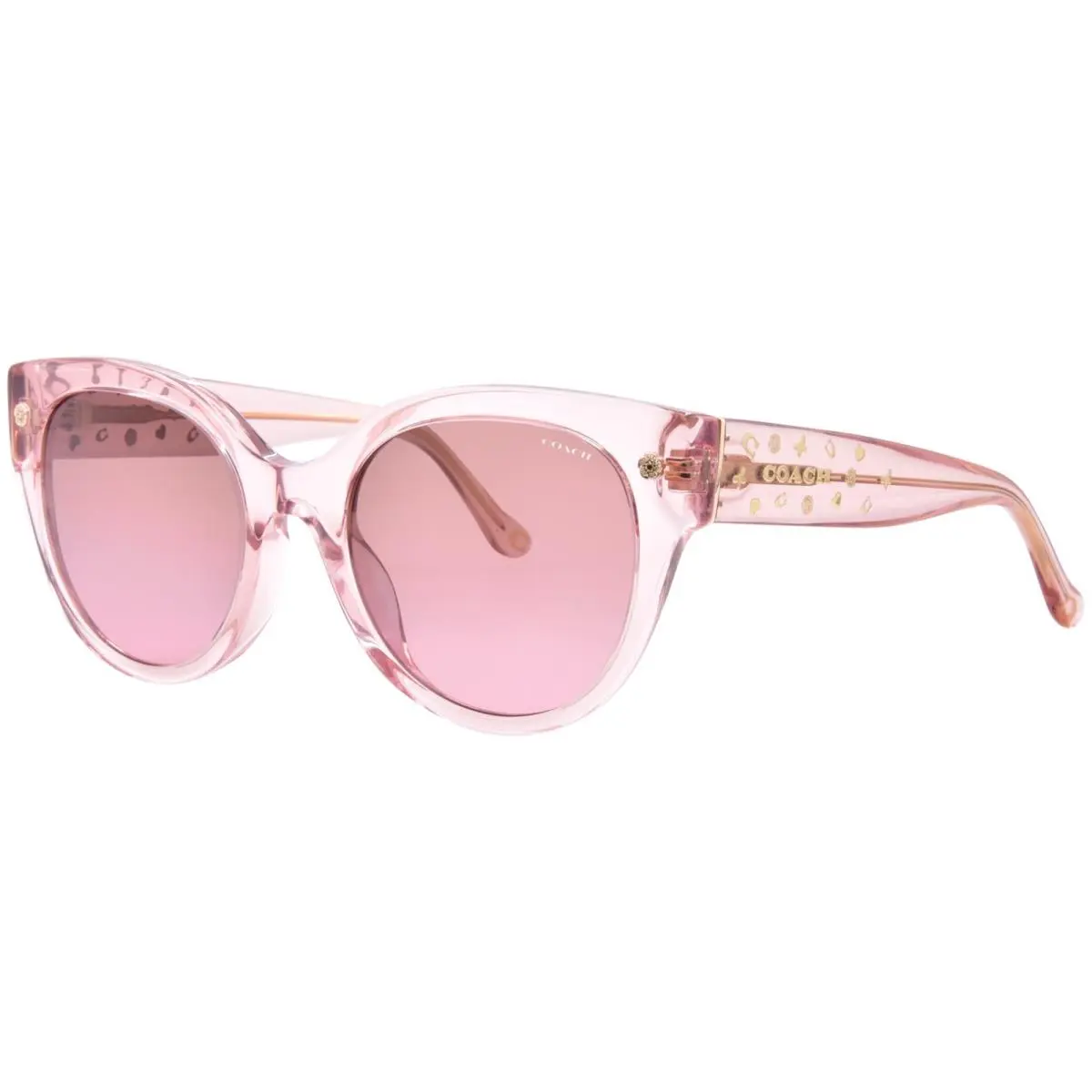 Coach HC8393U 566814 53 Sunglasses Women`s Dusty Rose/brown/pink 53-21-140