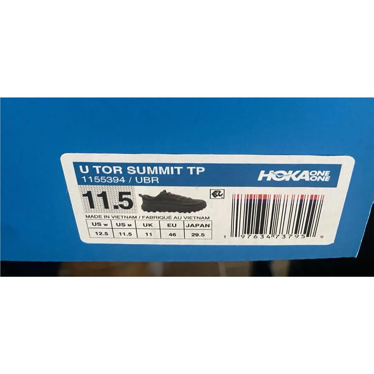 Hoka shoes - Hoka One One Tor Summit - 1155394 - Umber (UPC: 0197634737959) 6