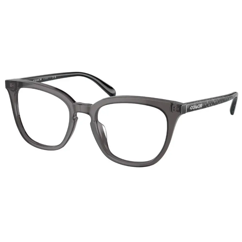 HC 6222U 5785 Transparent Grey Eyeglasses 51-19 by Coach