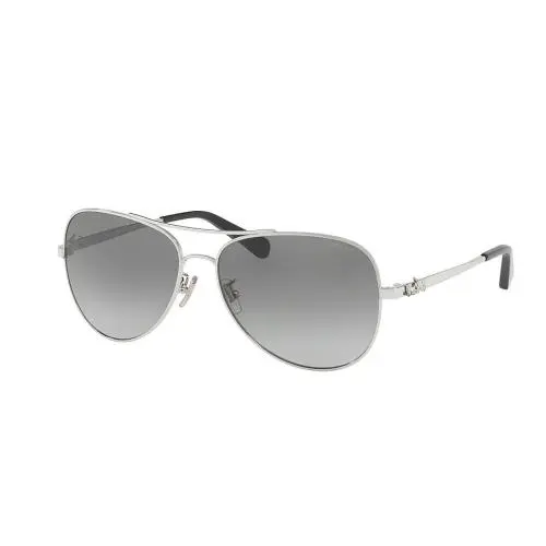 Coach Sunglasses HC7074 900111 59 Silver/gray L725125982528 Ens 59