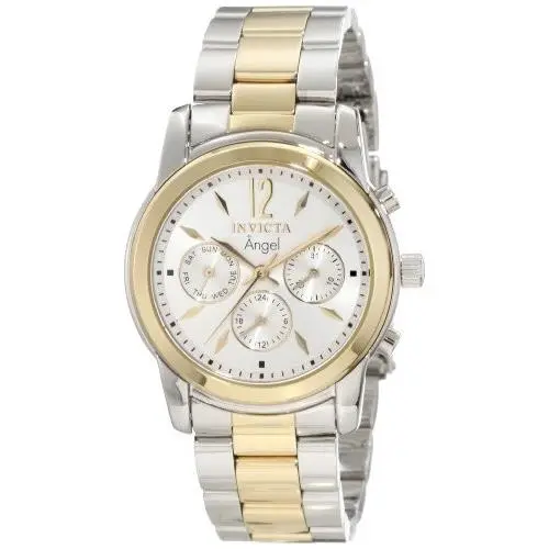 Invicta Angel Silver Dial Two-tone Ladies Watch 11735