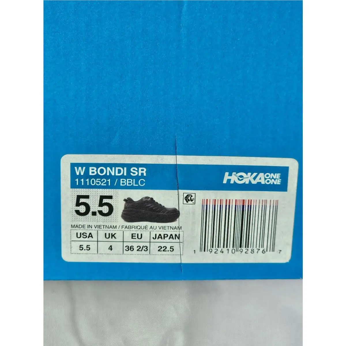 Hoka shoes - Hoka One One HOKA Bondi SR - 1110521-BBLC - Black 3