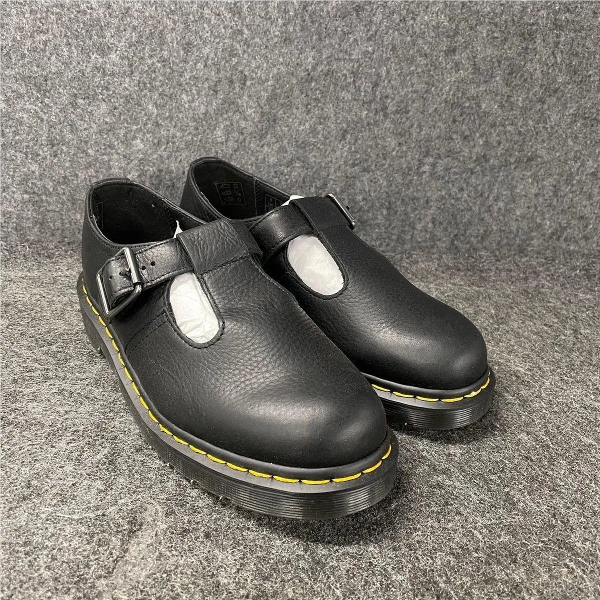 Polley Mary Jane Shoe Unisex Size M7/W8 Ambassador Black by Dr. Martens