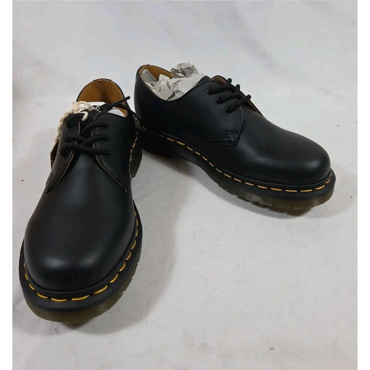 Dr. Martens 1461 Smooth Leather Oxford Shoes Men`s Size 6 Black Women`s 7