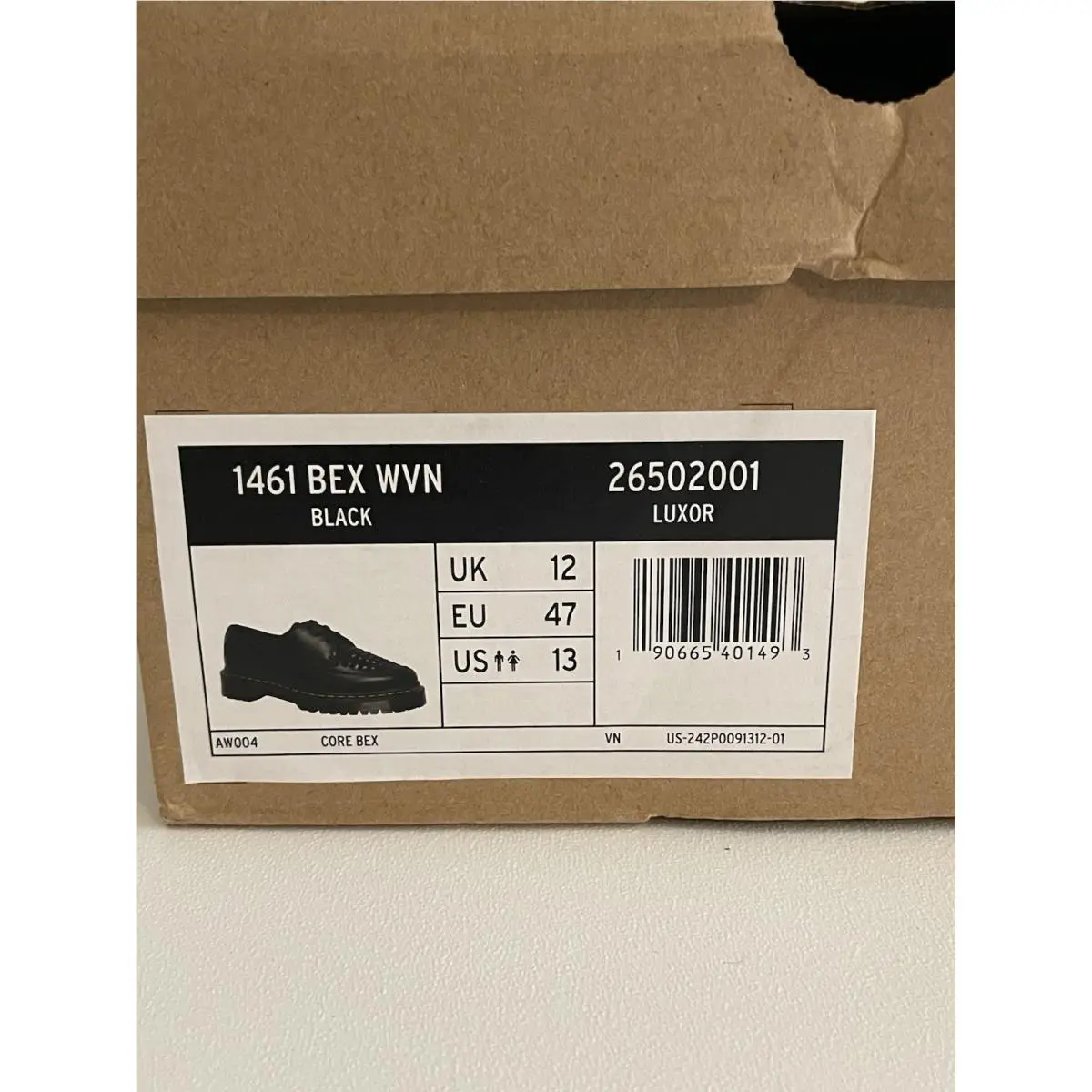 Dr. Martens shoes - 1461 Bex WVN - Bex WVN - Black 5