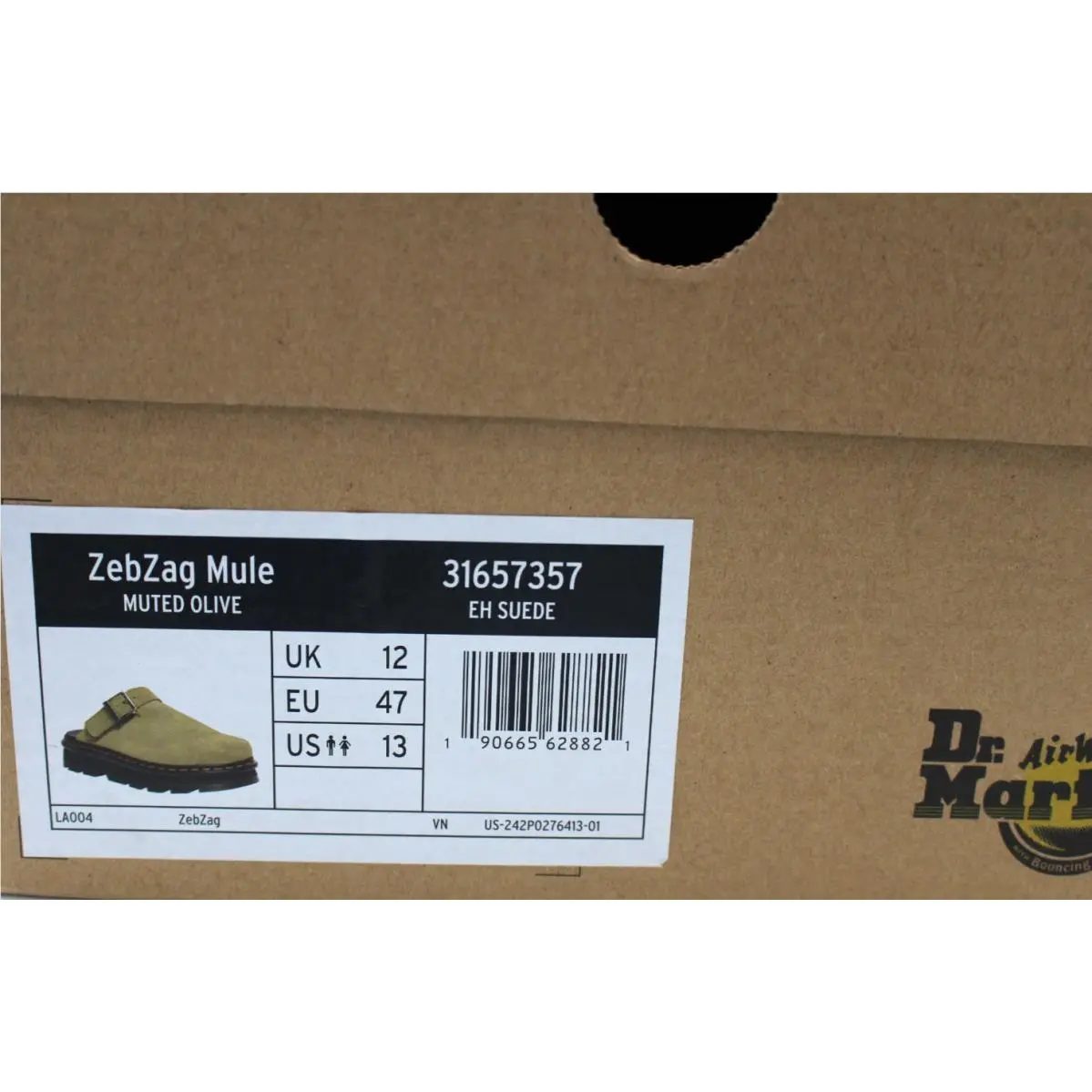 Dr. Martens shoes - Dr Martens Zebzag Mule - Zebzag Mule - Green 5