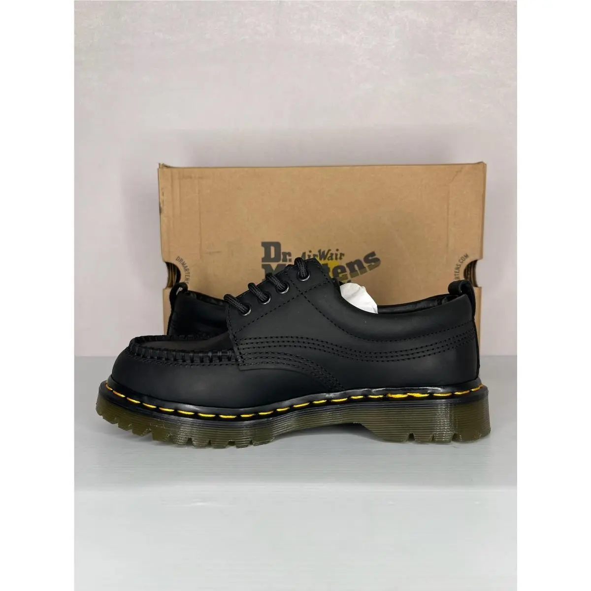 Dr. Martens shoes - Dr. Martens Lowell Crazy Horse - Black 0