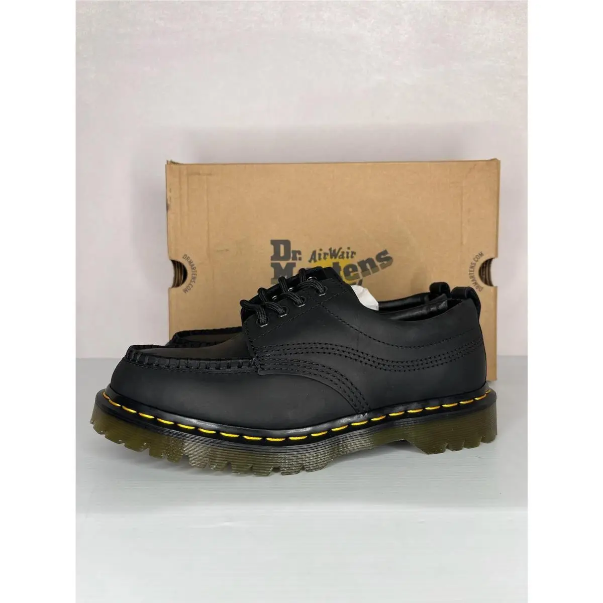 Dr. Martens shoes - Dr. Martens Lowell Crazy Horse - Black 2