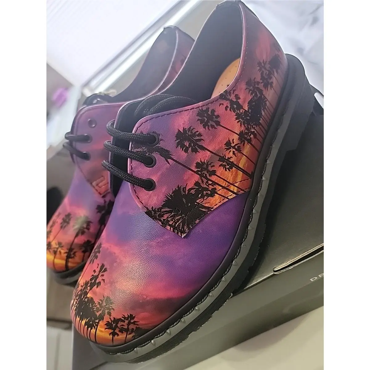 Dr Martens Los Angeles Oxford Leather Shoes 1461 Sz6 Men Sz 7 Woman Lmt ED by Dr. Martens