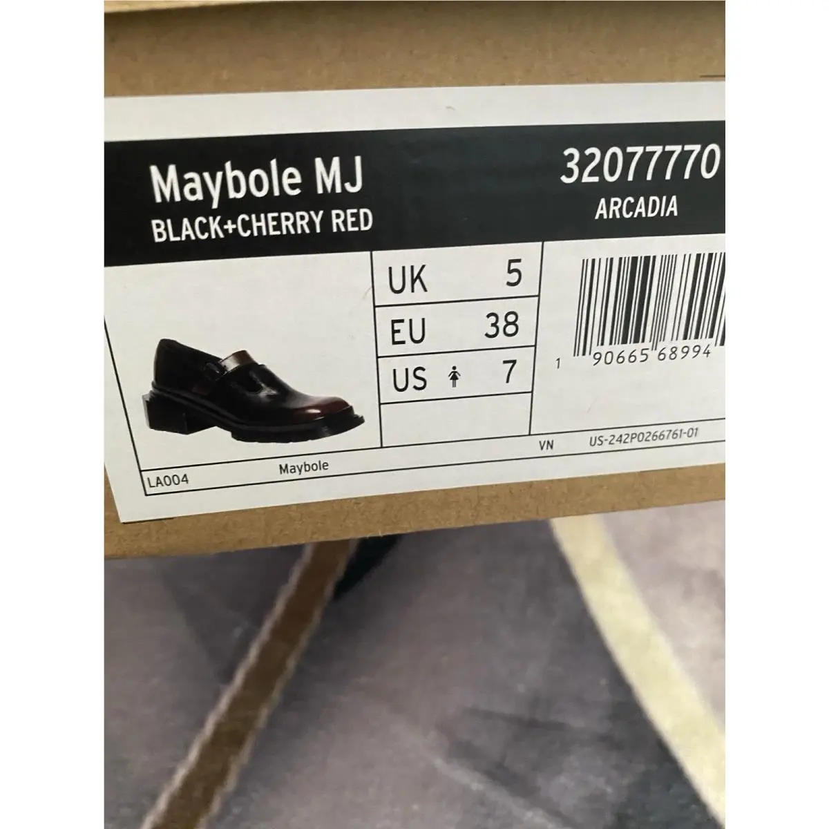 Dr. Martens shoes - Dr.Martens Maybole MJ Arcadia - Maybole Arcadia - Cherry Red 5