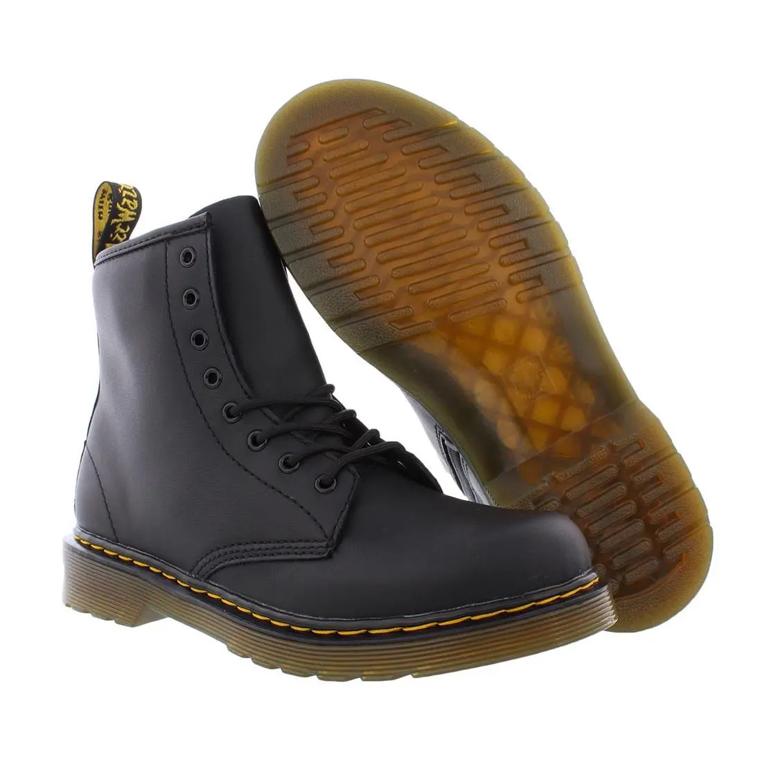 Dr. Martens Delaney PS Boys Shoes Size 2 Color: Black
