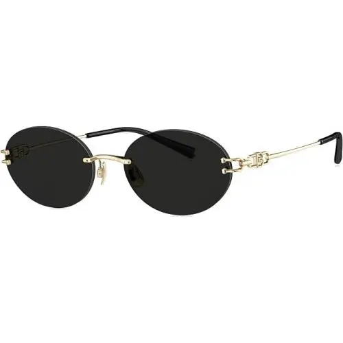 BX7008 Women Rimless Polarized Titanium Sunglasses 56mm by Bolon