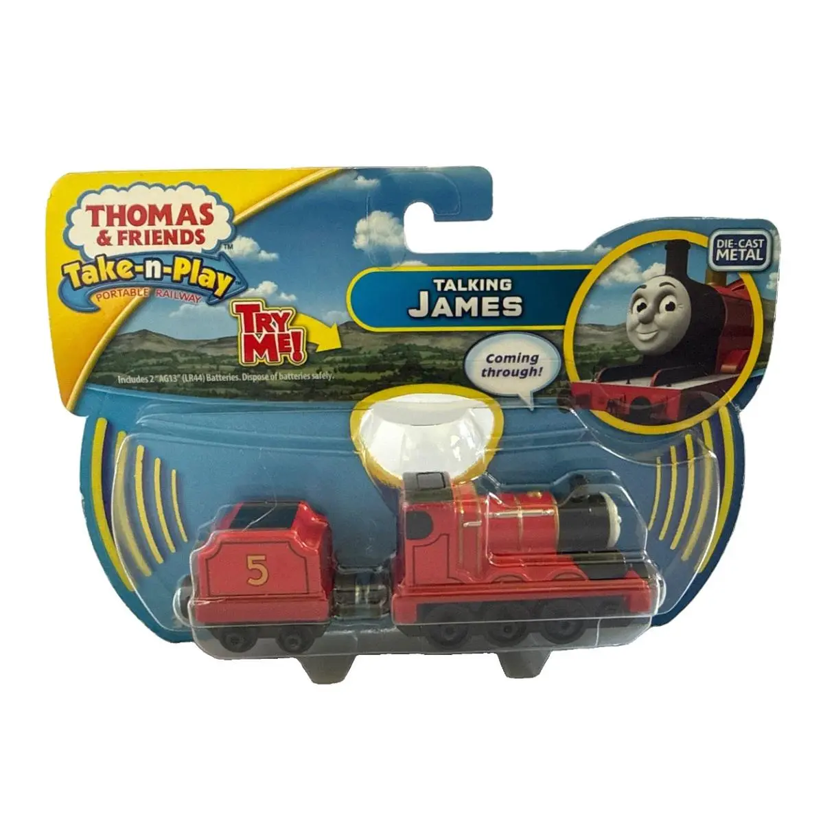 Mattel Thomas Friends Take-n-play: Talking James Die Cast Metal Train 2015