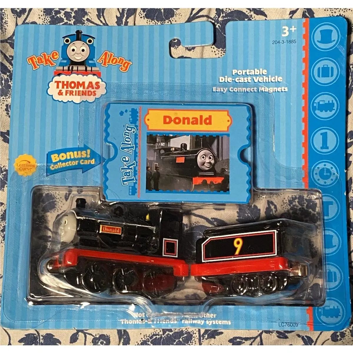 Nos Vtg Donald Thomas The Tank Friends Train Take Along N Play Die Cast 2004