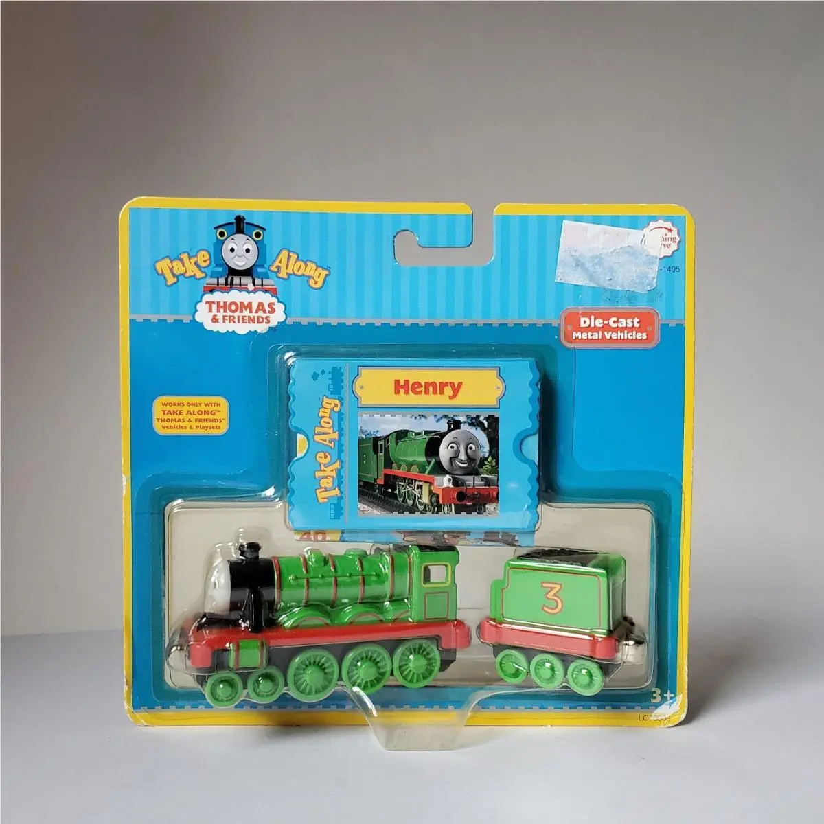 Henry Thomas Friends Train Take Along n Play Diecast 3 Green 2007 The Tank